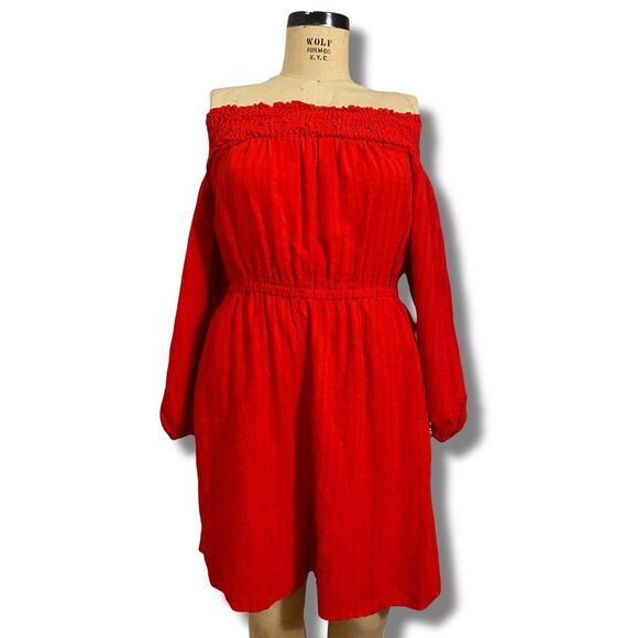 Amadi Anthropologie Women’s Size Large Velacruz Off the...